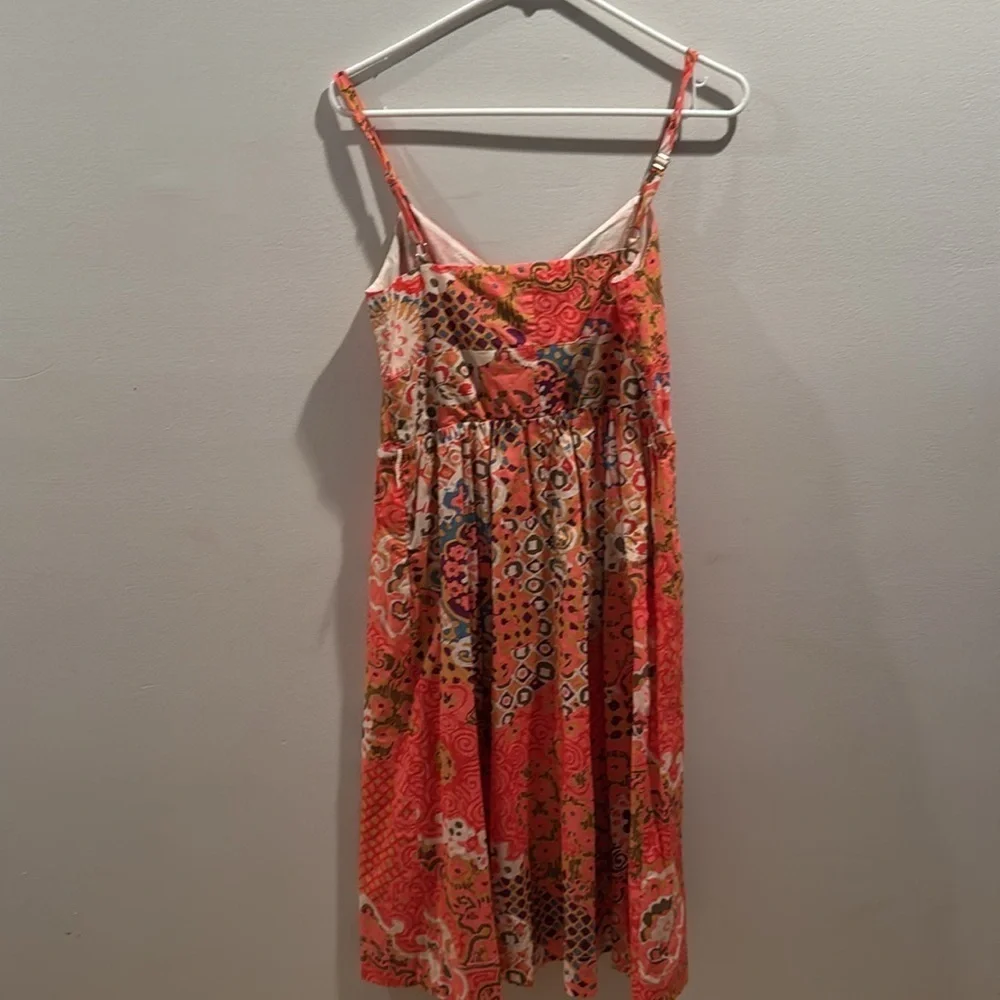J. Crew Vibrant Pink Floral Midi Dress